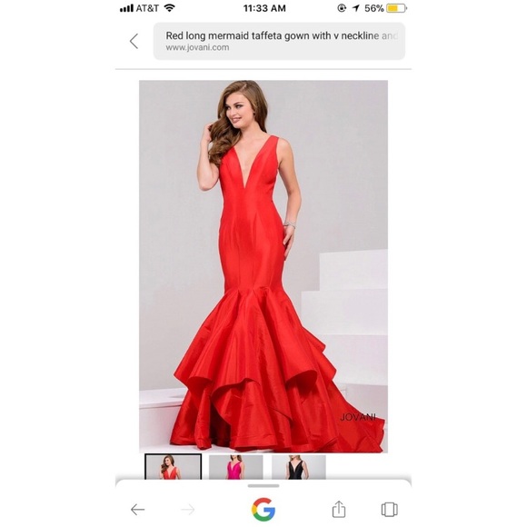 Black Evening Gown - Picture 3 of 3